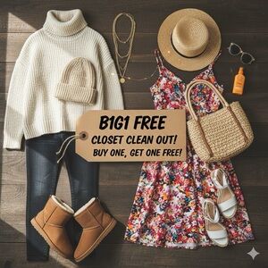 👗 CLOSET CLEAN OUT: BUY ONE, GET ONE FREE! 👗